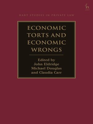 cover image of Economic Torts and Economic Wrongs